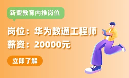 【20K】华为数通工程师